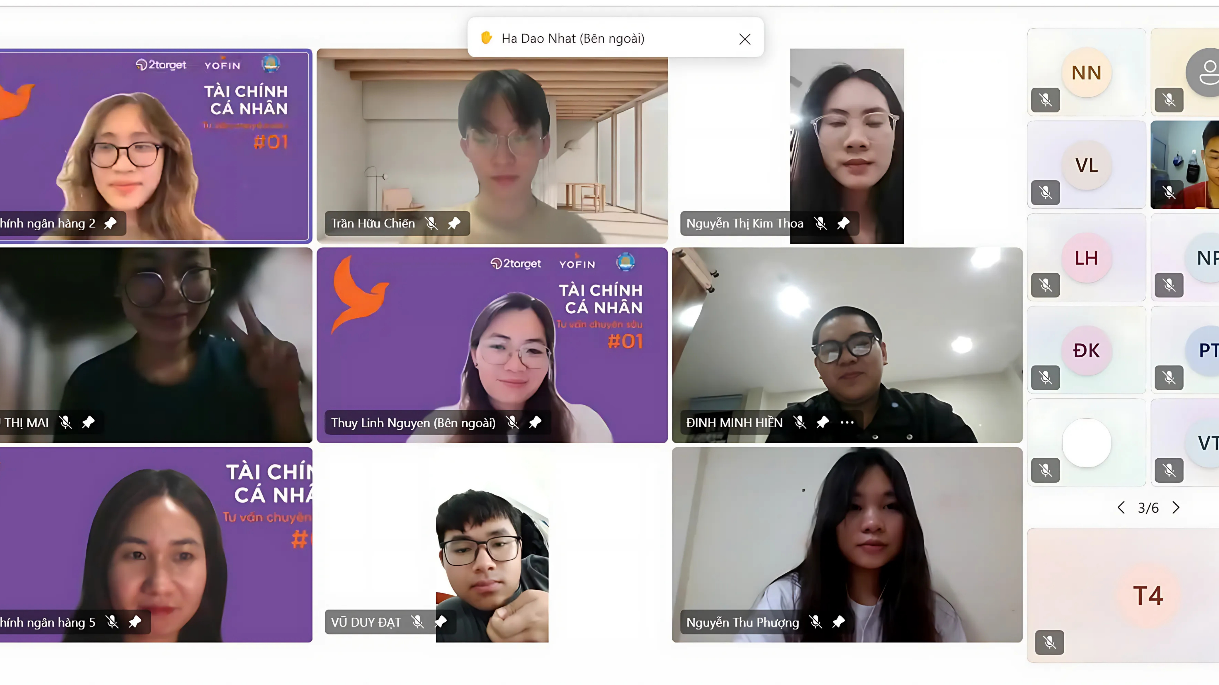 Một trong những buổi tư vấn chuyên sâu mà Dự án YOFIN đã tổ chức