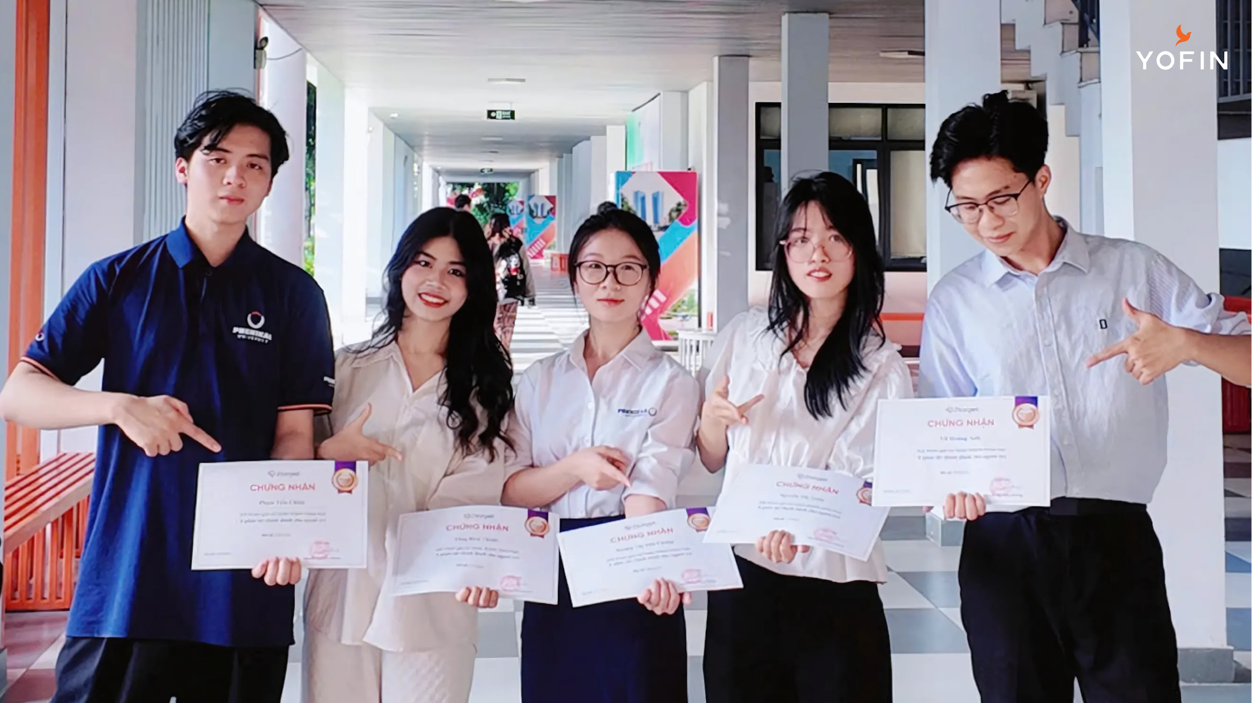 Các bạn Đại sứ YOFIN tại Phenikaa là những người nhiệt huyết, năng động